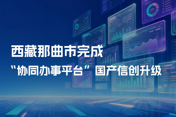 西藏那曲市完成协同办事平台国产信创升级